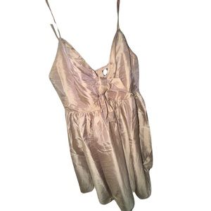 Beautiful Gold Mini Dress